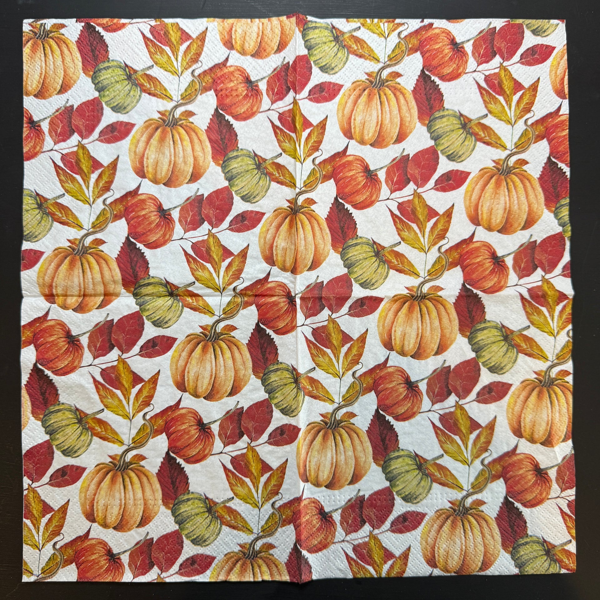 Napkin - Pumpkin Pattern