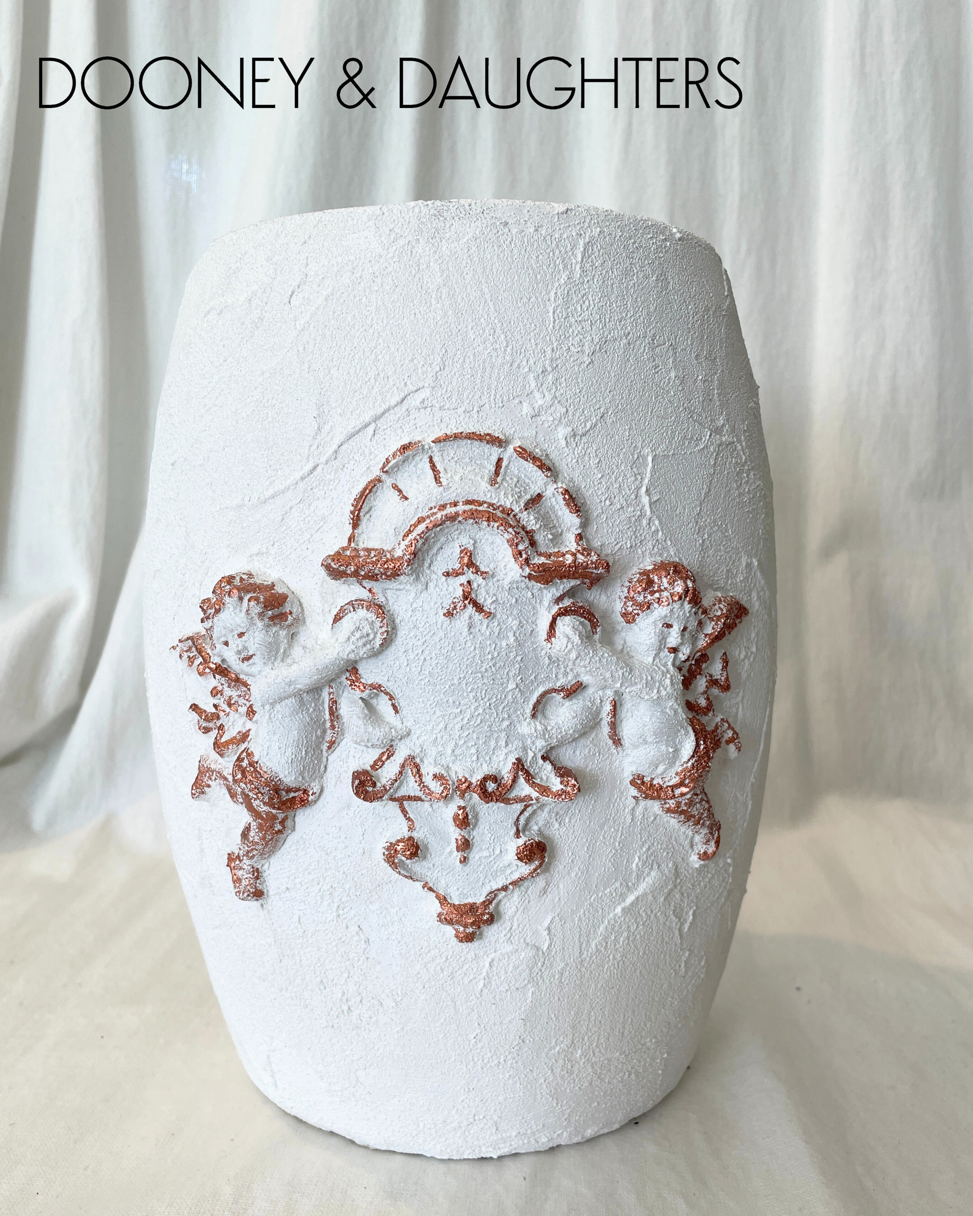 Pure Santorini Cherub Vase