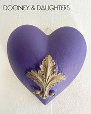 Large Heart - Purple Sash