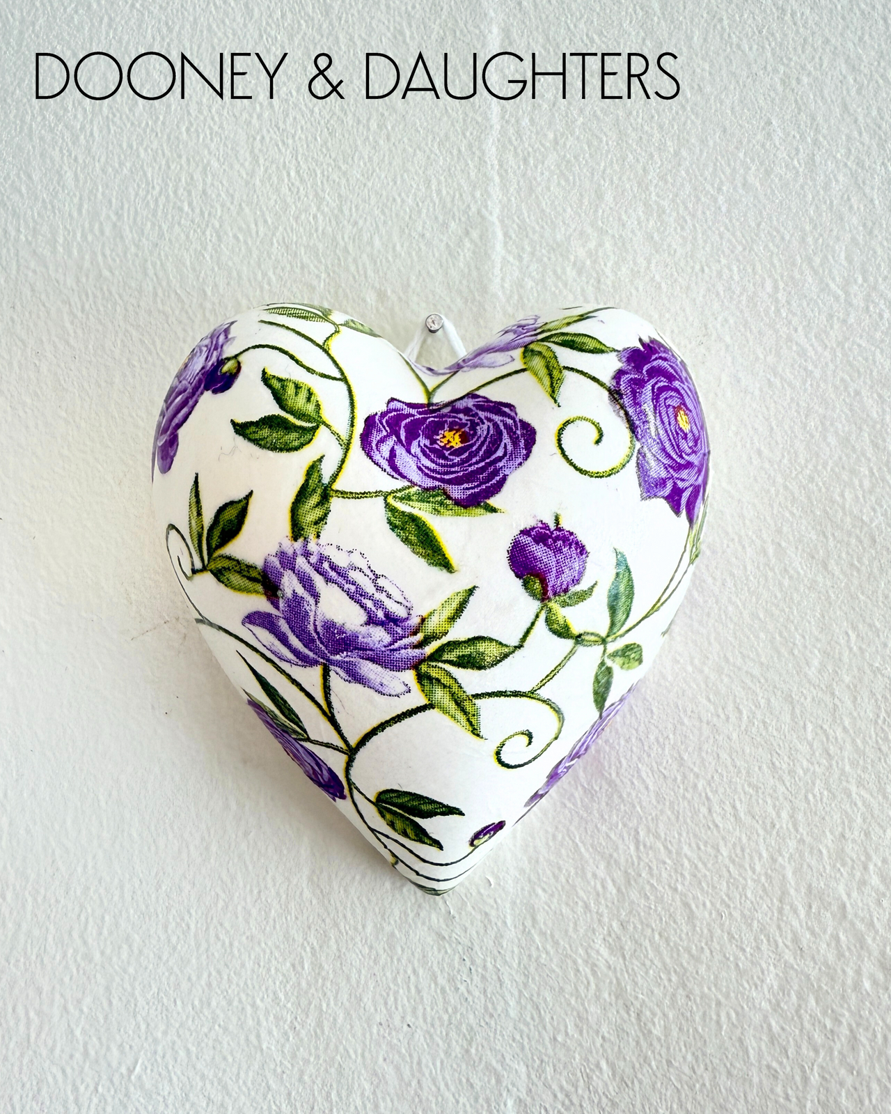 Mini Heart - Purple Vines