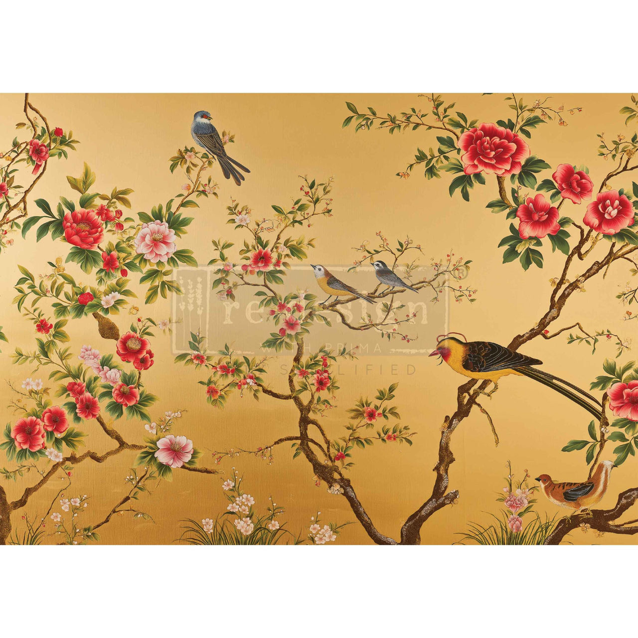 Decoupage Fiber A3 - Radiant Flight
