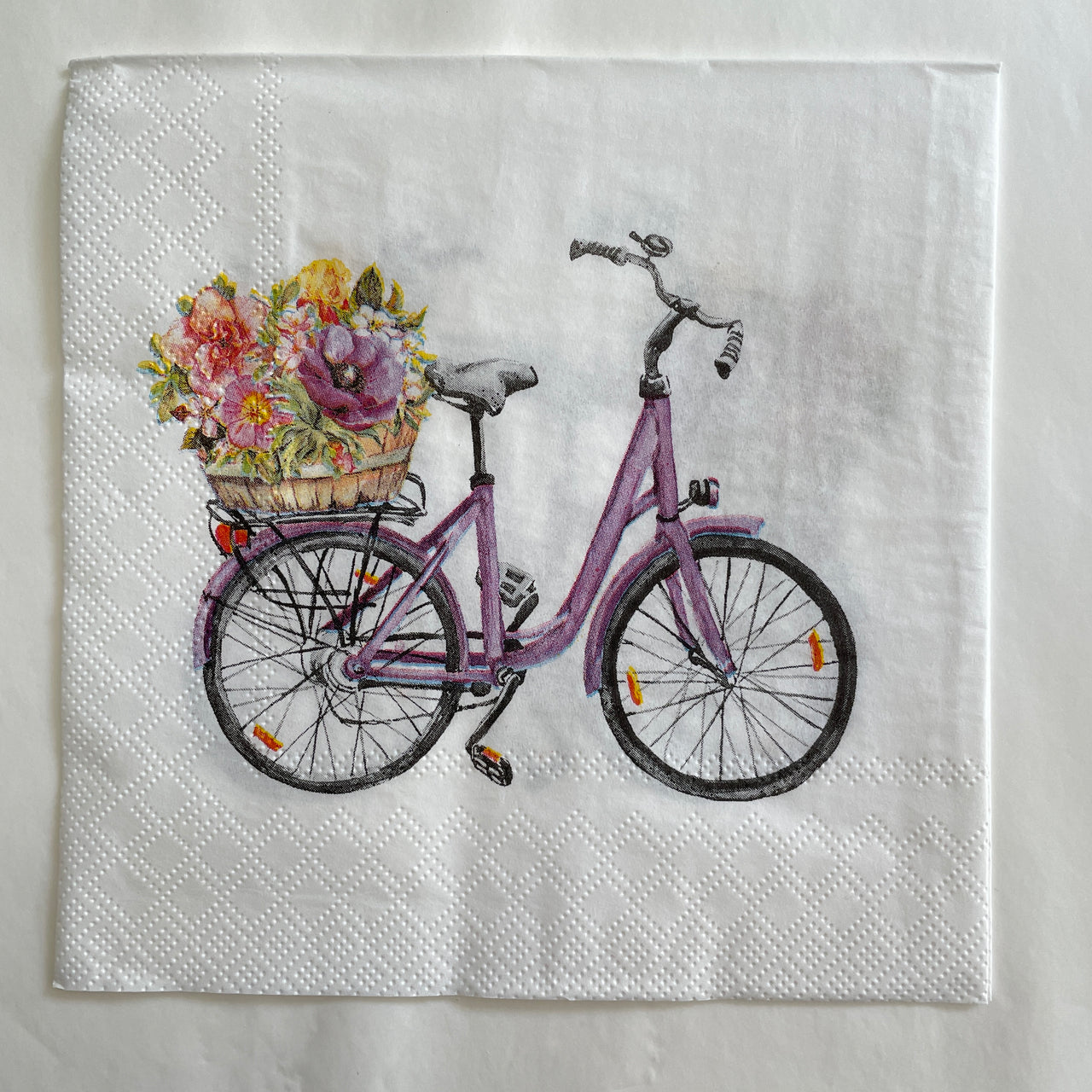 Napkin - Ride With Wild Flowers