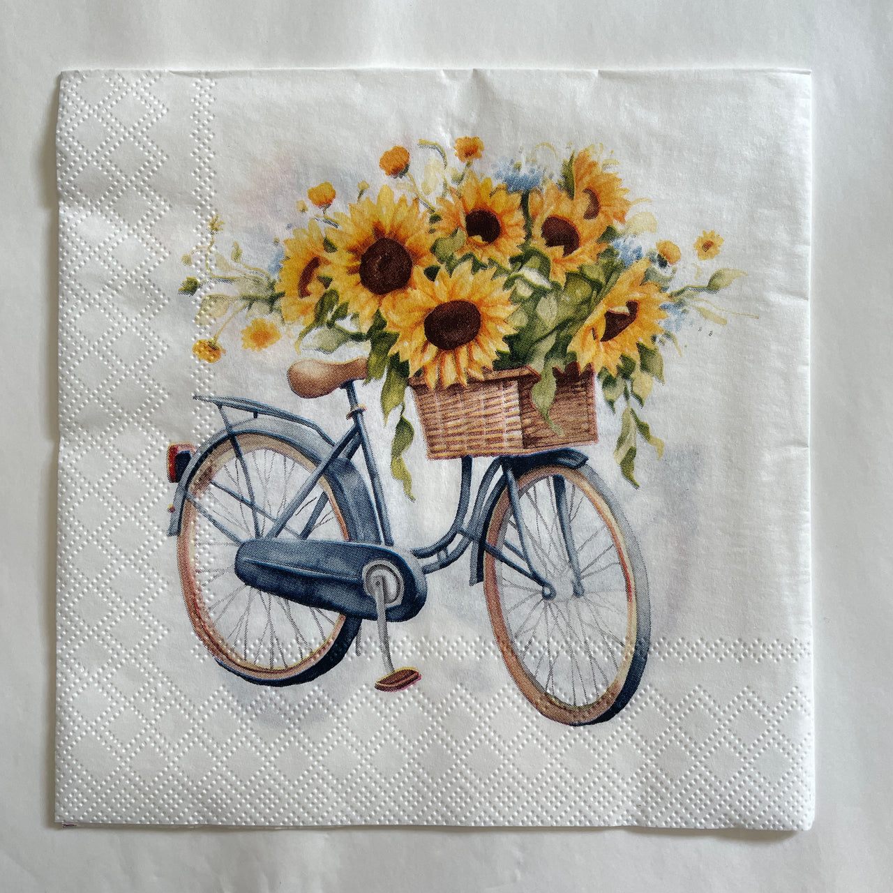 Napkin - Ride With Sunflowers