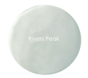 Rivers Peak paint texture – matte soft grey chalk paint
