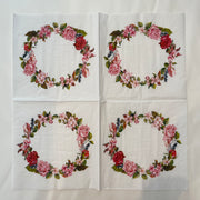 Napkin - Romantic Wreath