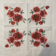 Napkin - Roses Bouquet