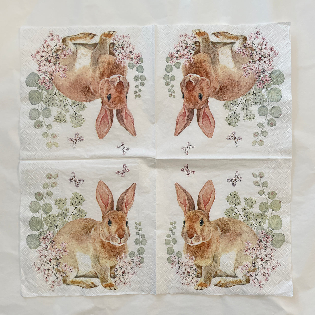 Napkin - Rose Rabbit