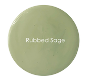 Soft matte green-grey wall paint texture – Rubbed Sage detail
