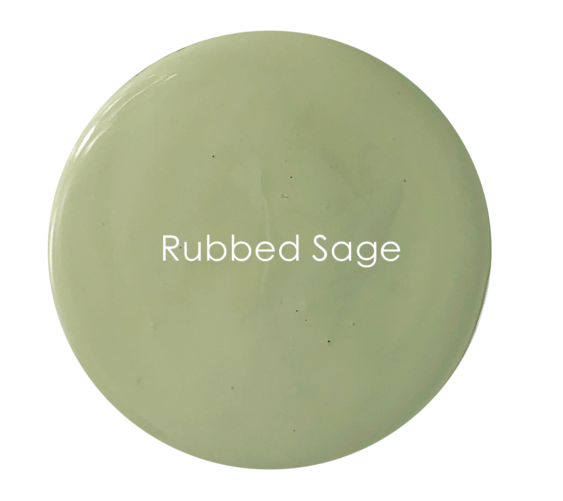 Soft matte green-grey wall paint texture – Rubbed Sage detail