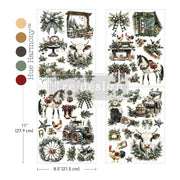 ReDesign Middy Transfer - Rustic Noel with Bonus Sheet!