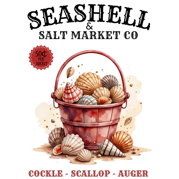 Salt Market White Cloud Decor Transfer
