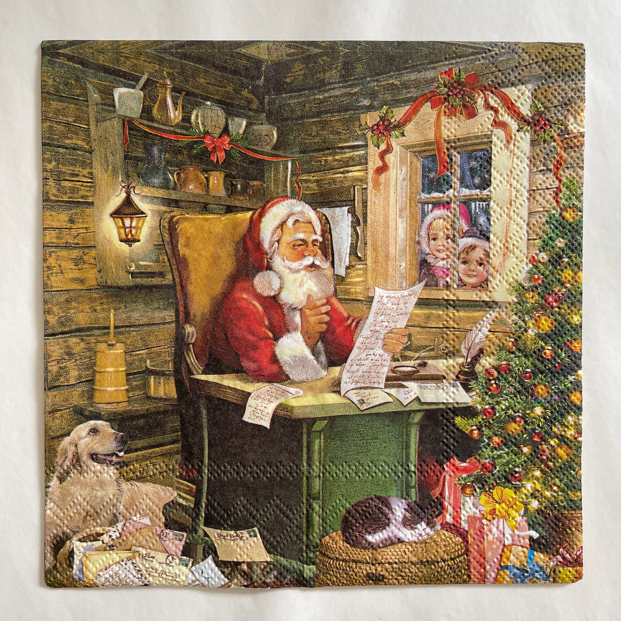 Napkin - Santa's Mail