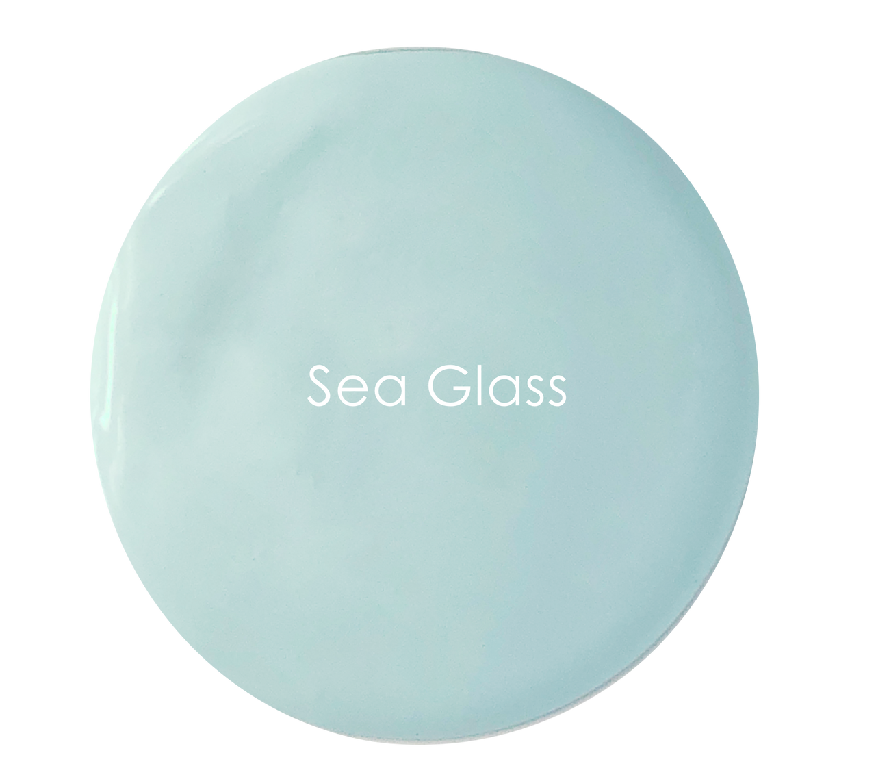 Soft luminous light blue matte wall paint – Seaglass