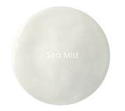 Sea Mist chalk paint swatch – pale airy light grey