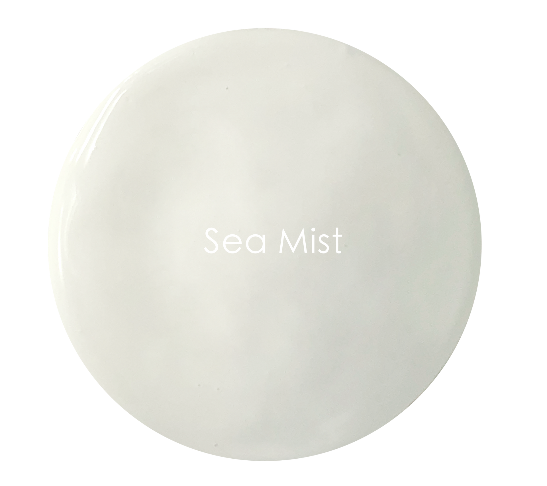 Sea Mist chalk paint swatch – pale airy light grey