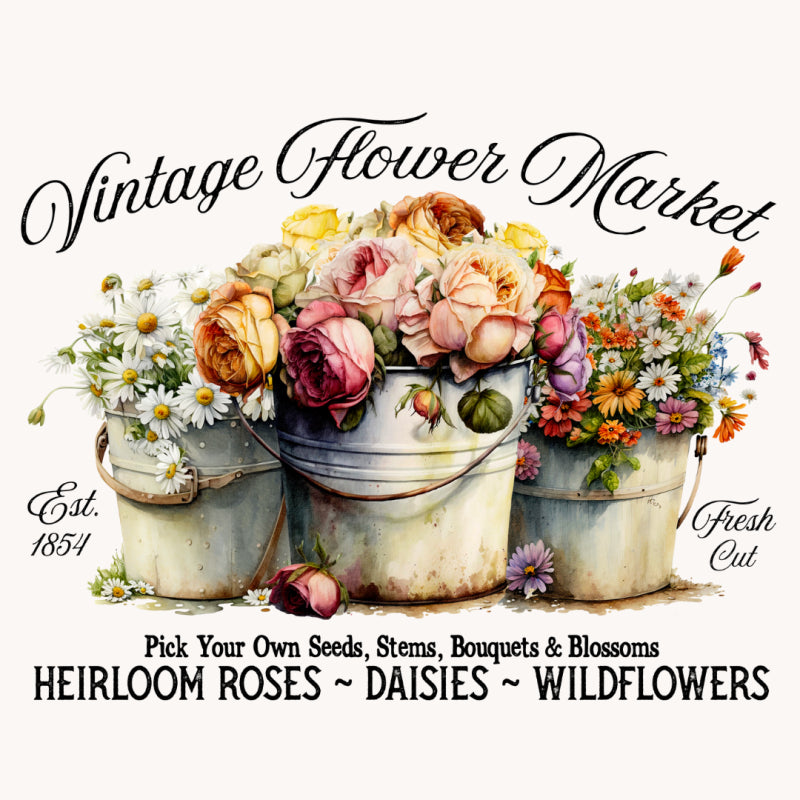 Since 1854 White Cloud Decor Transfer