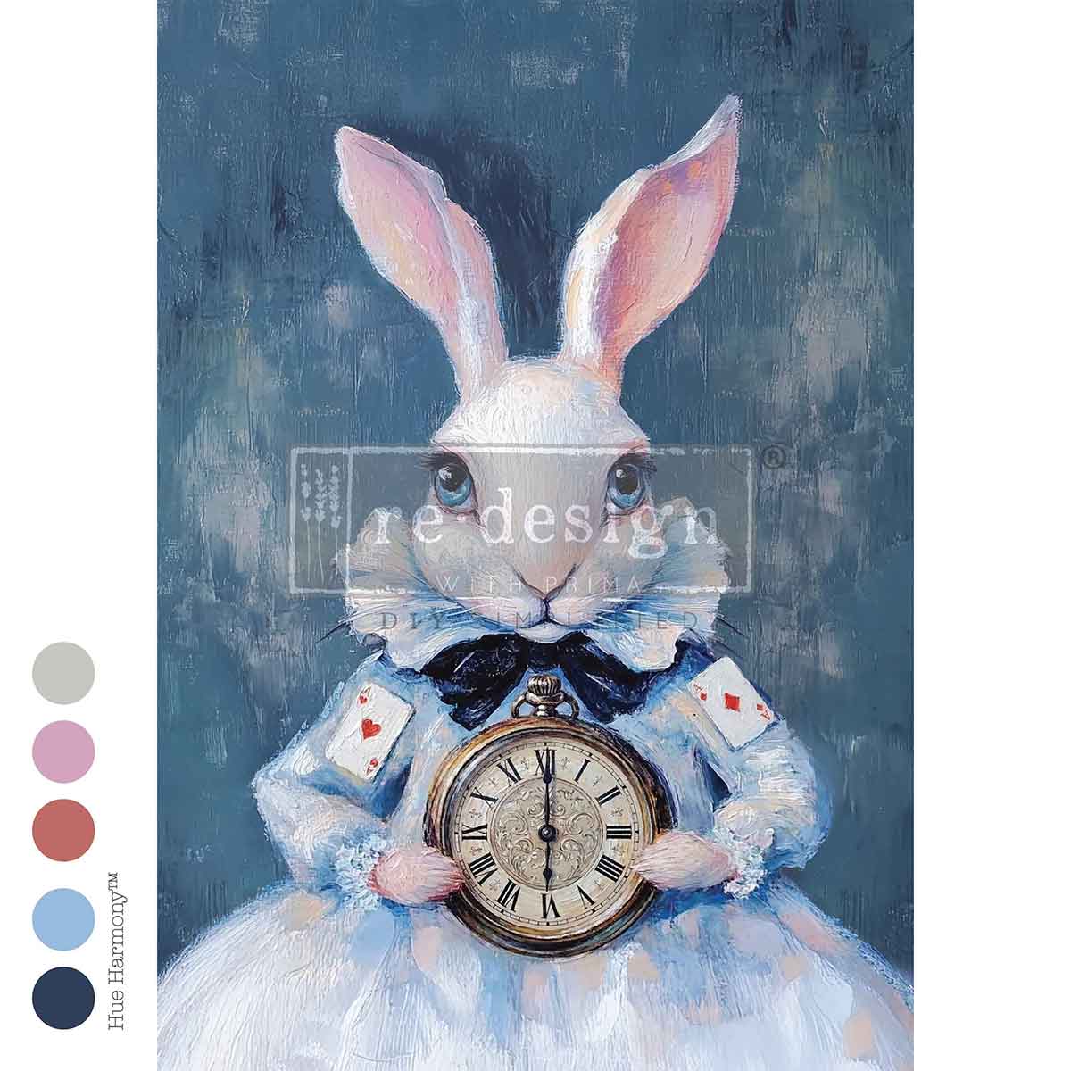 Decoupage Fiber A3 - Six O'Clock Certainty