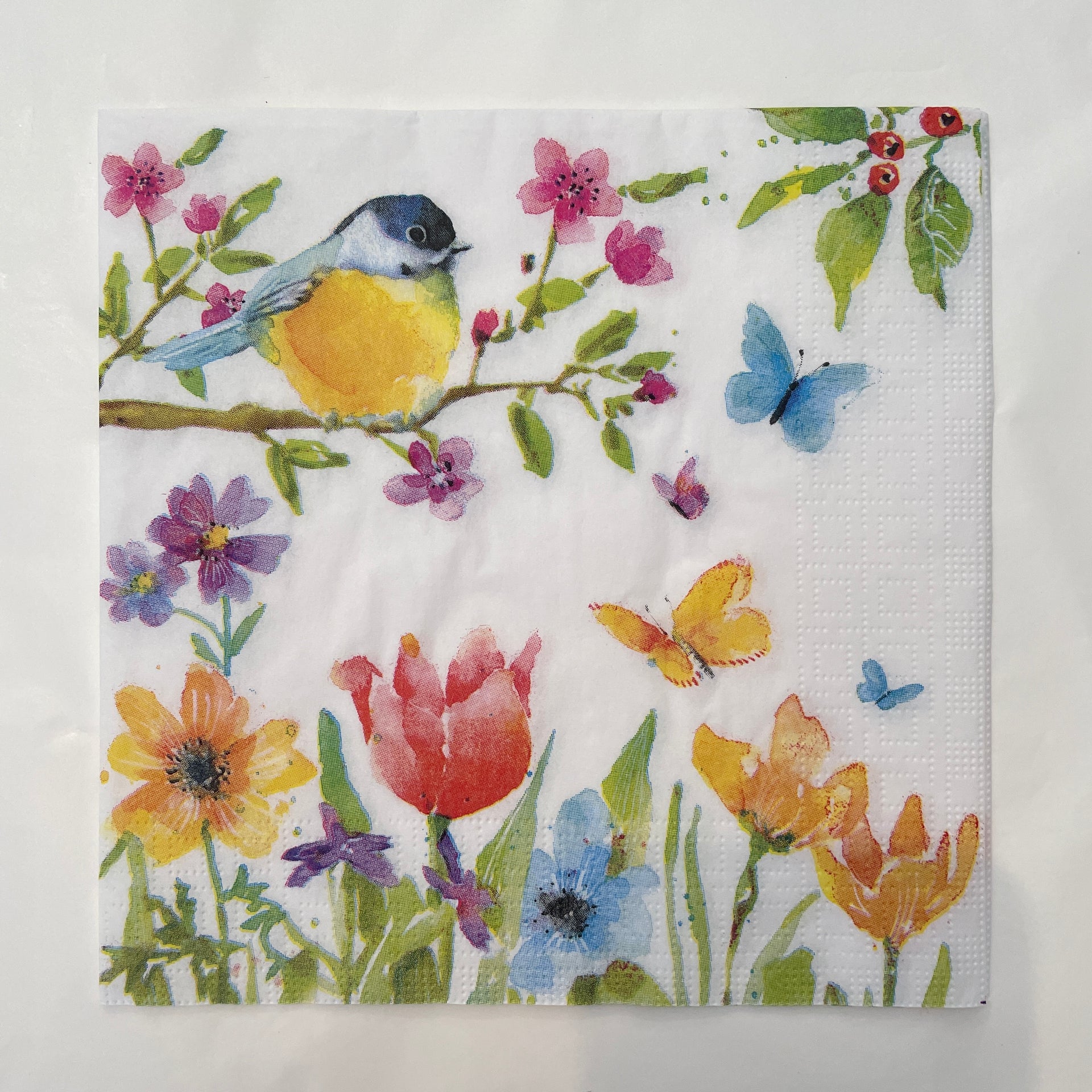 Napkin - Spring Bird