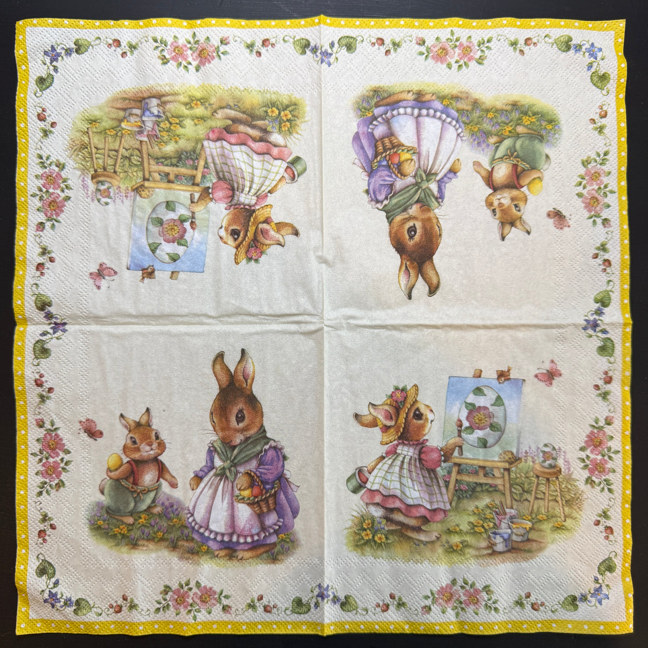 Napkin - Spring Easter Time