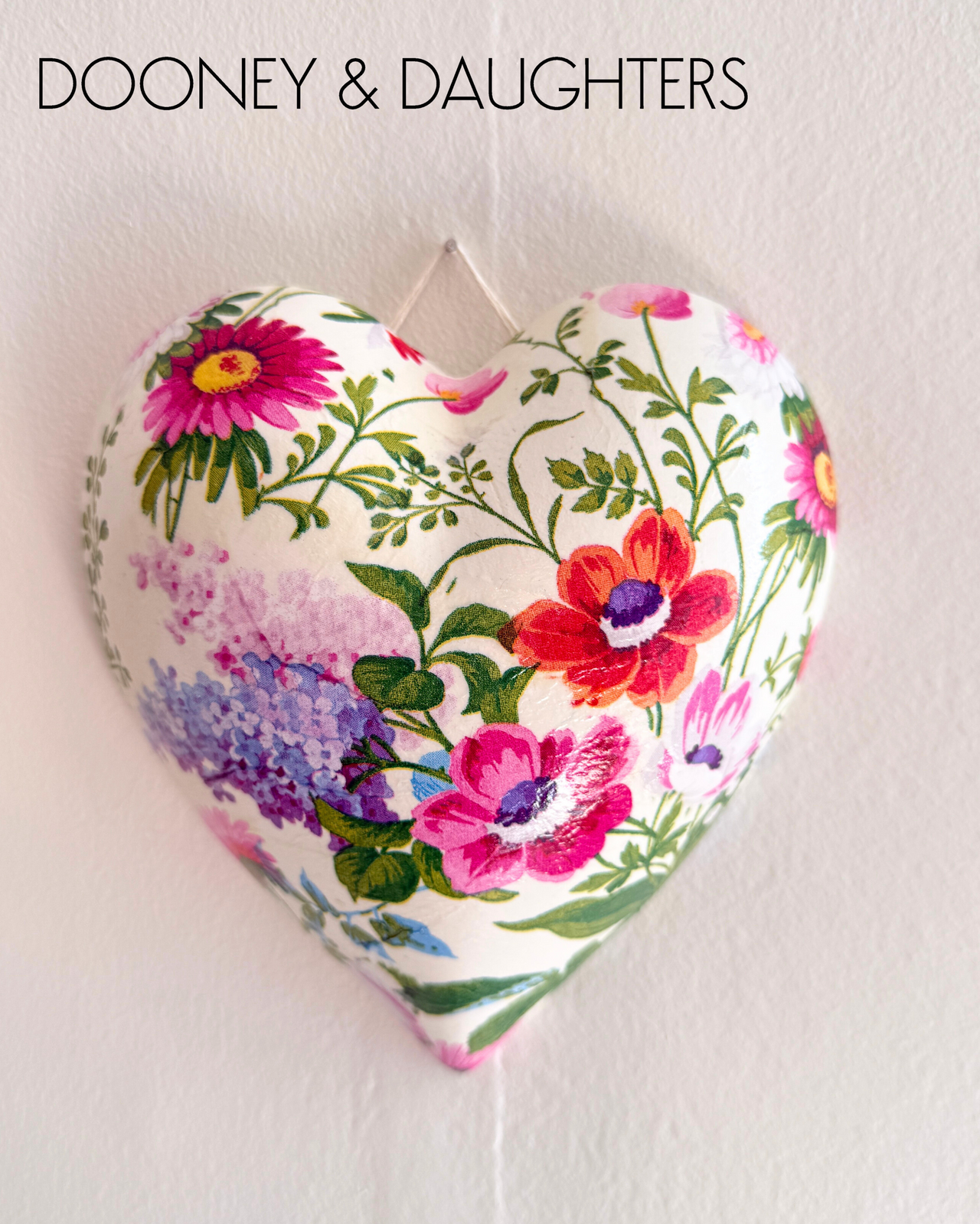 Large Heart - Spring Flowers