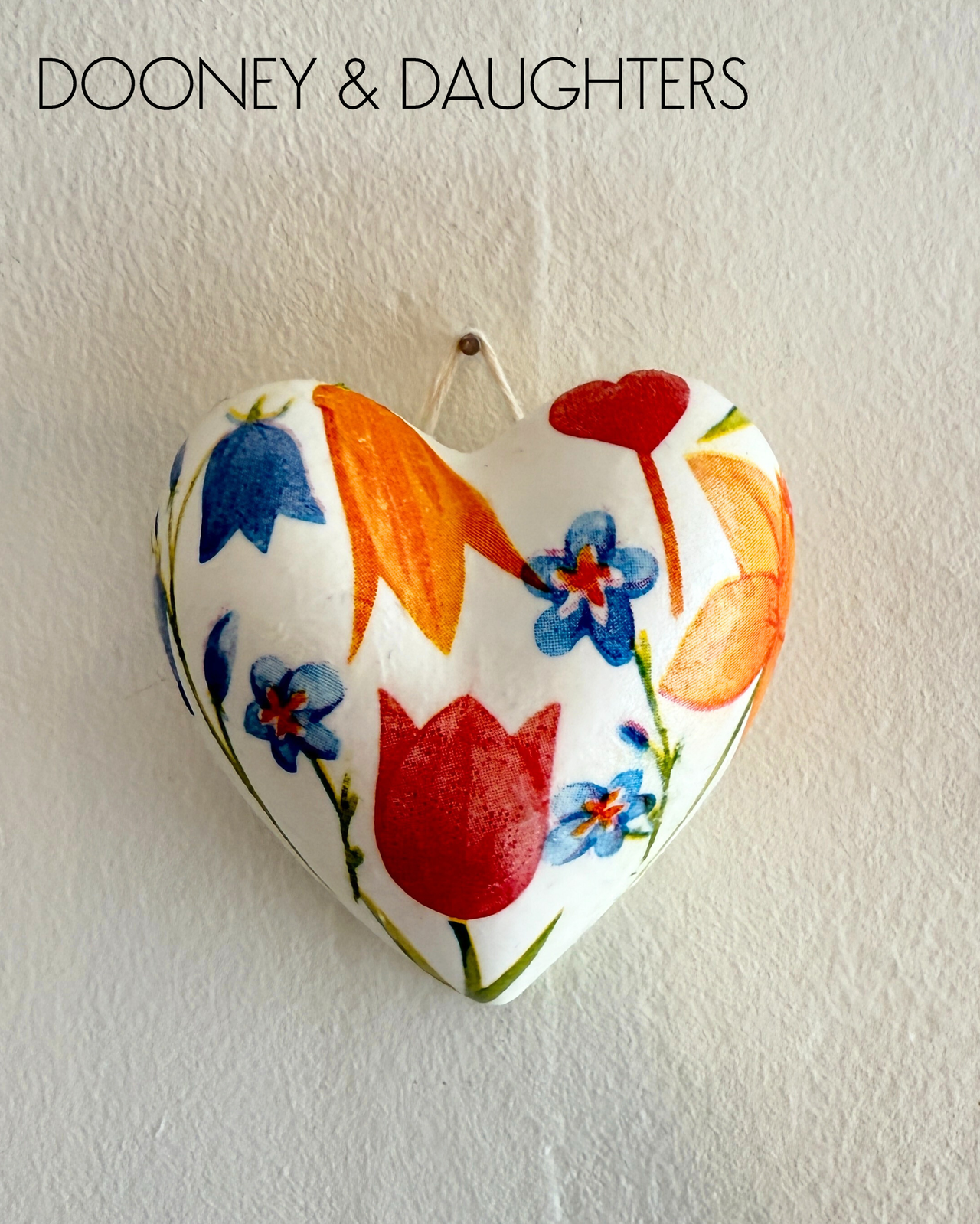 Mini Heart - Spring Flowers