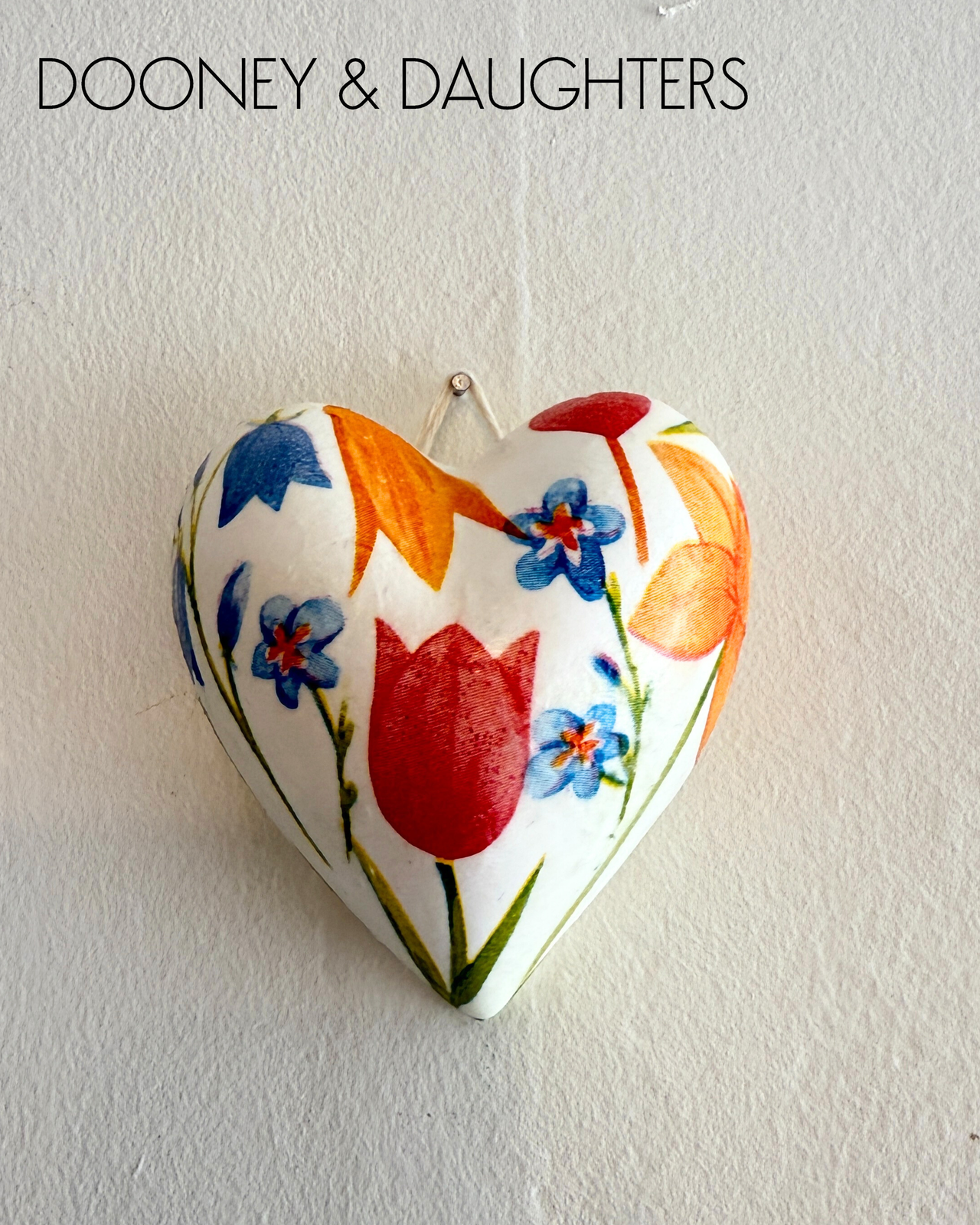 Mini Heart - Spring Flowers