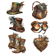 Steam Punk Accessories 1 White Cloud Decor Transfer