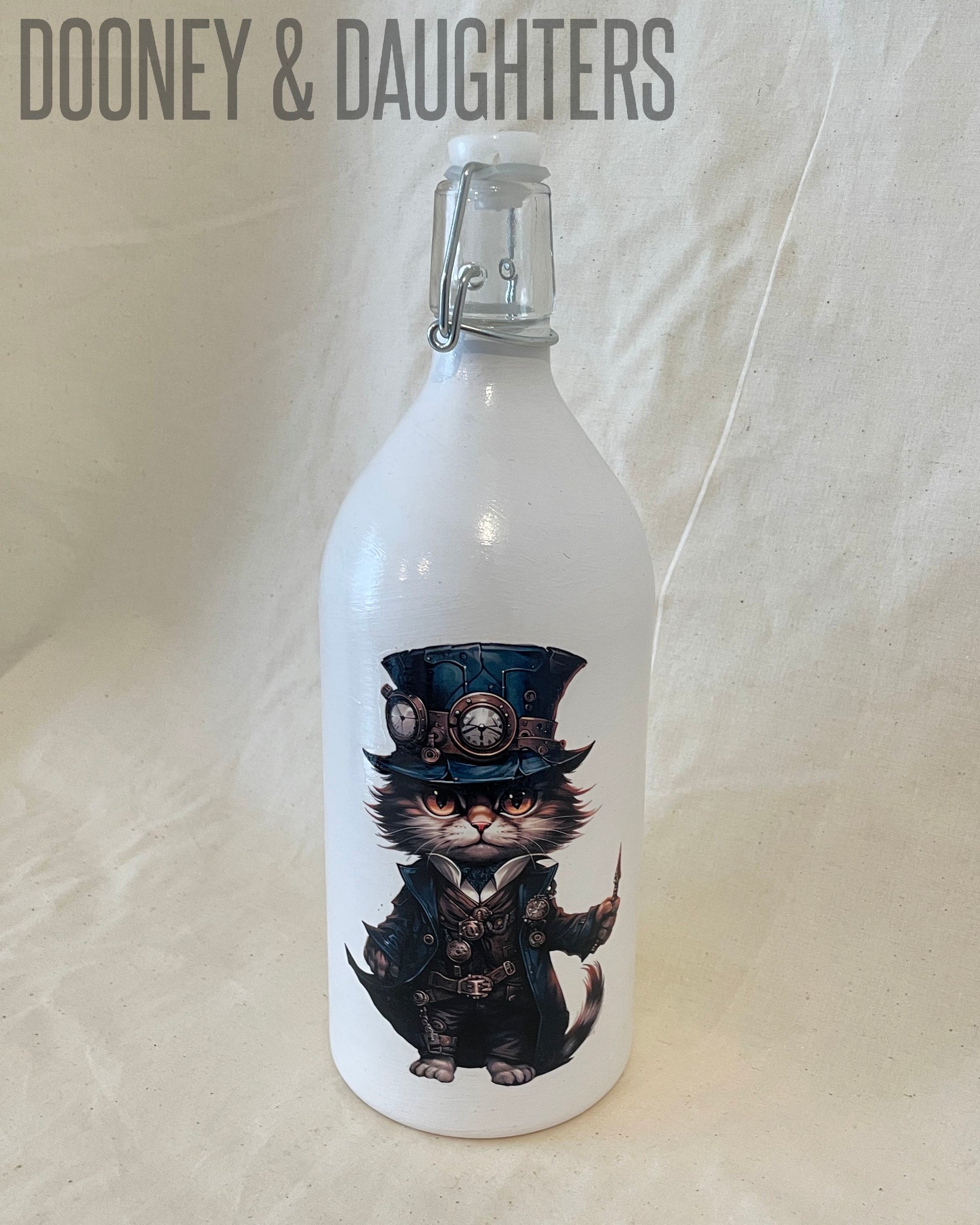 Steam Punk Cat 1 Bottle