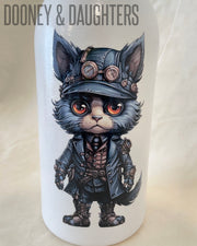 Steam Punk Cat 2 Bottle