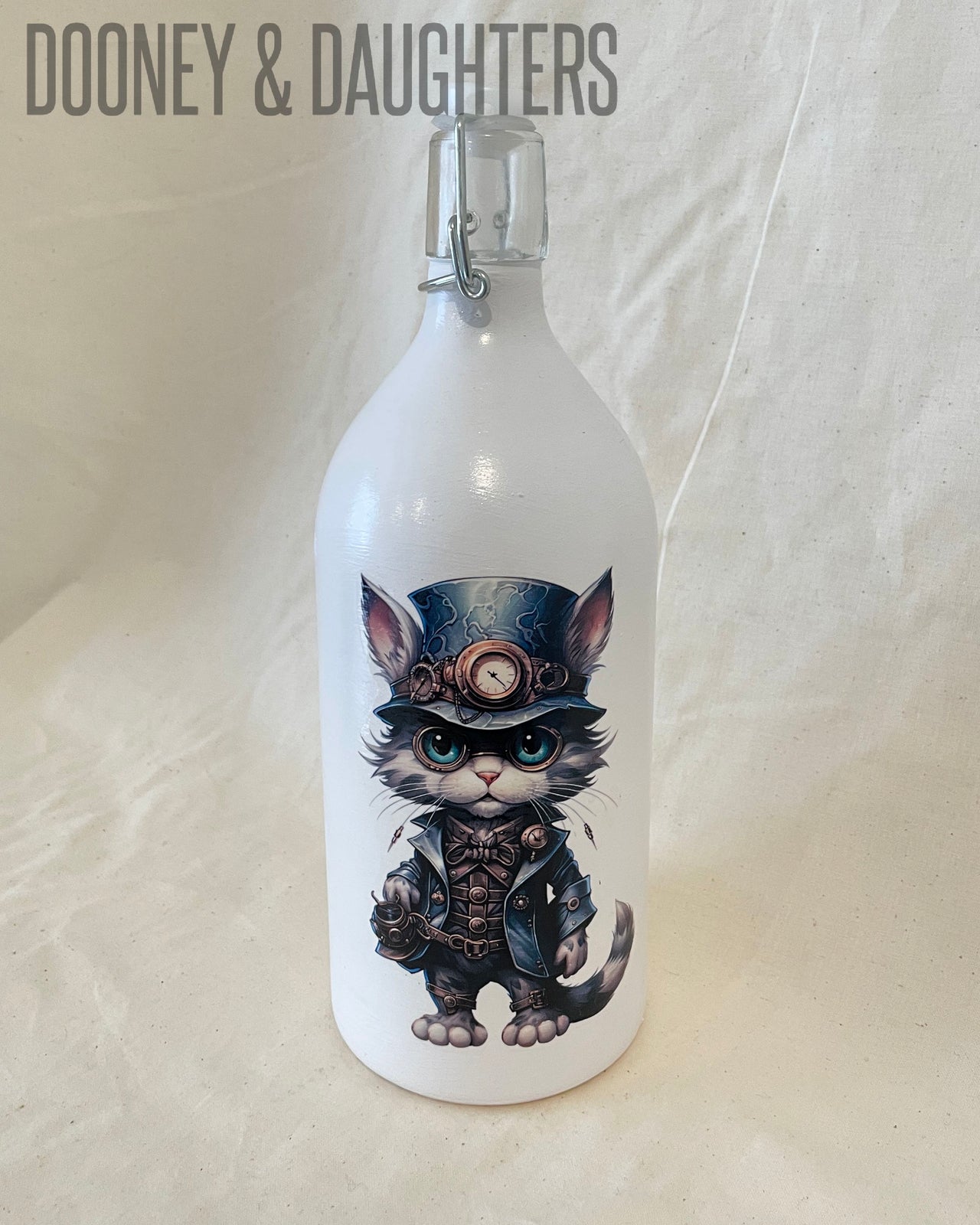 Steam Punk Cat 4 Bottle