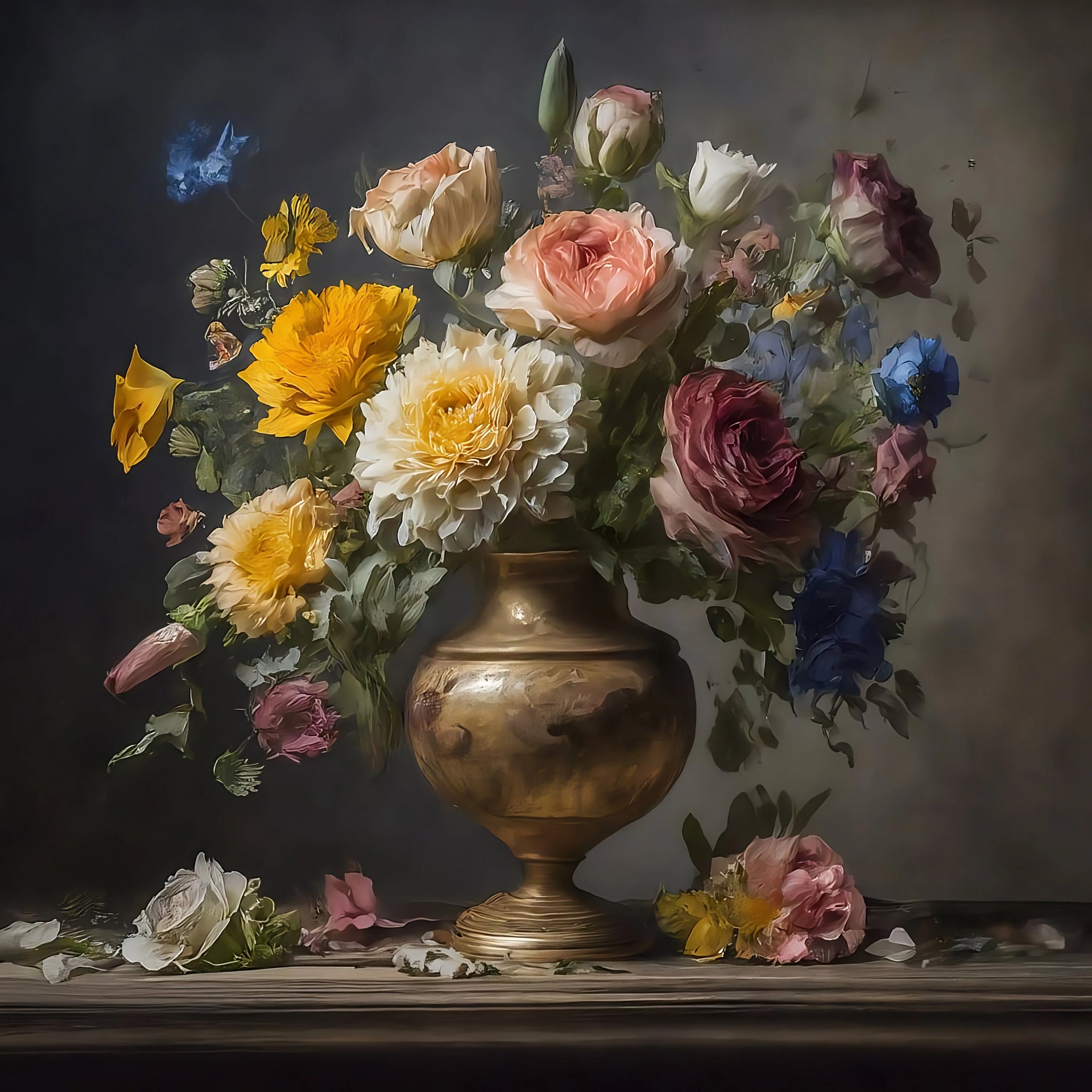 Still Life Flowers A1