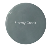 Stormy Creek Velvet Luxe swatch – sophisticated mid grey