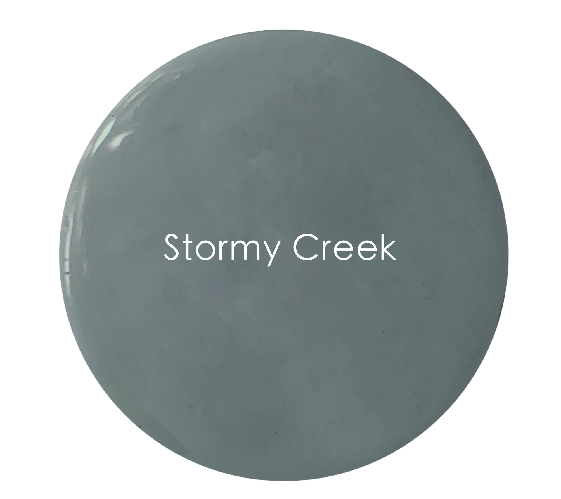 Stormy Creek wall paint – mid grey wall paint with blue undertones