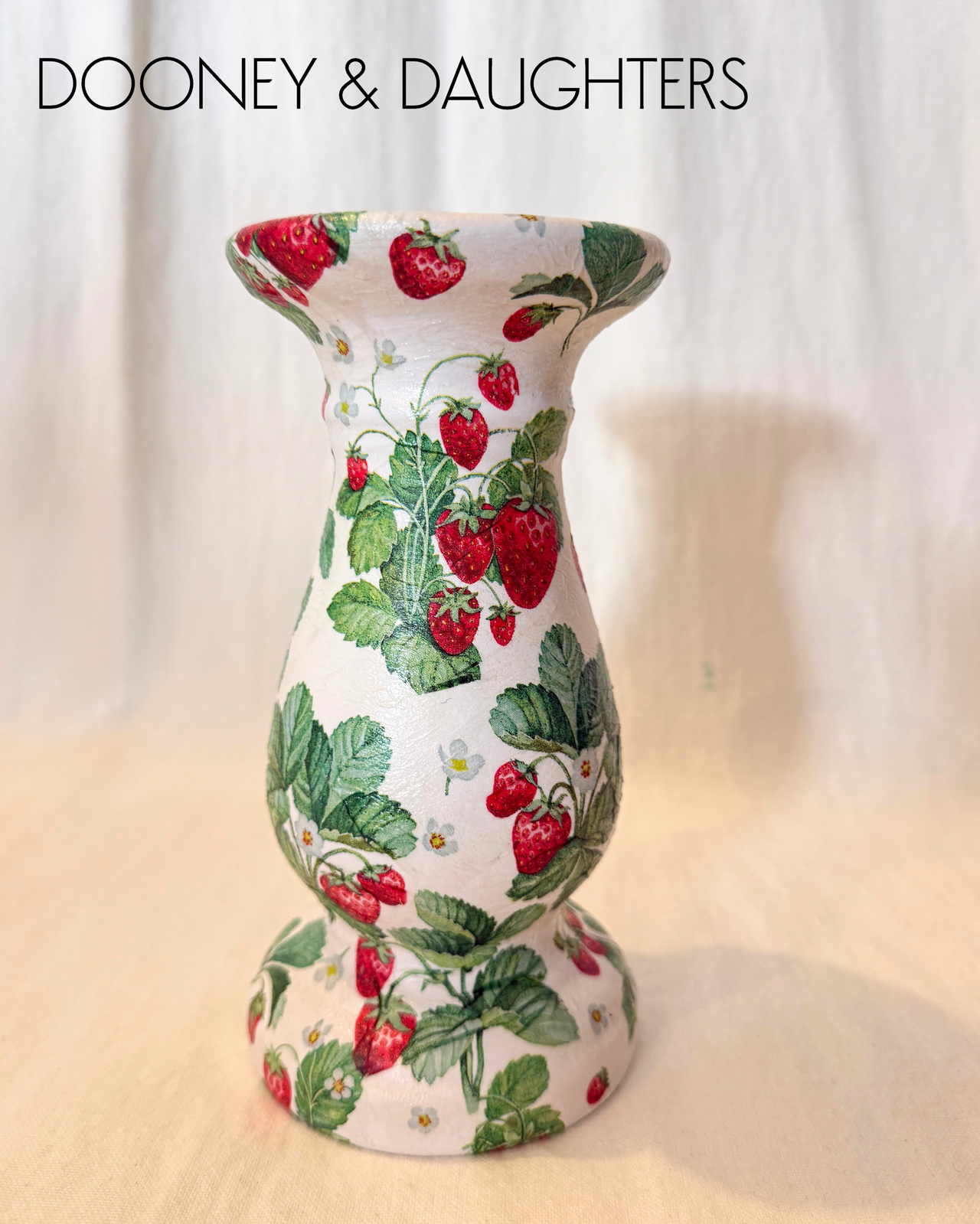 Candle Holder - Strawberry