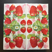 Napkin - Strawberry Fruits