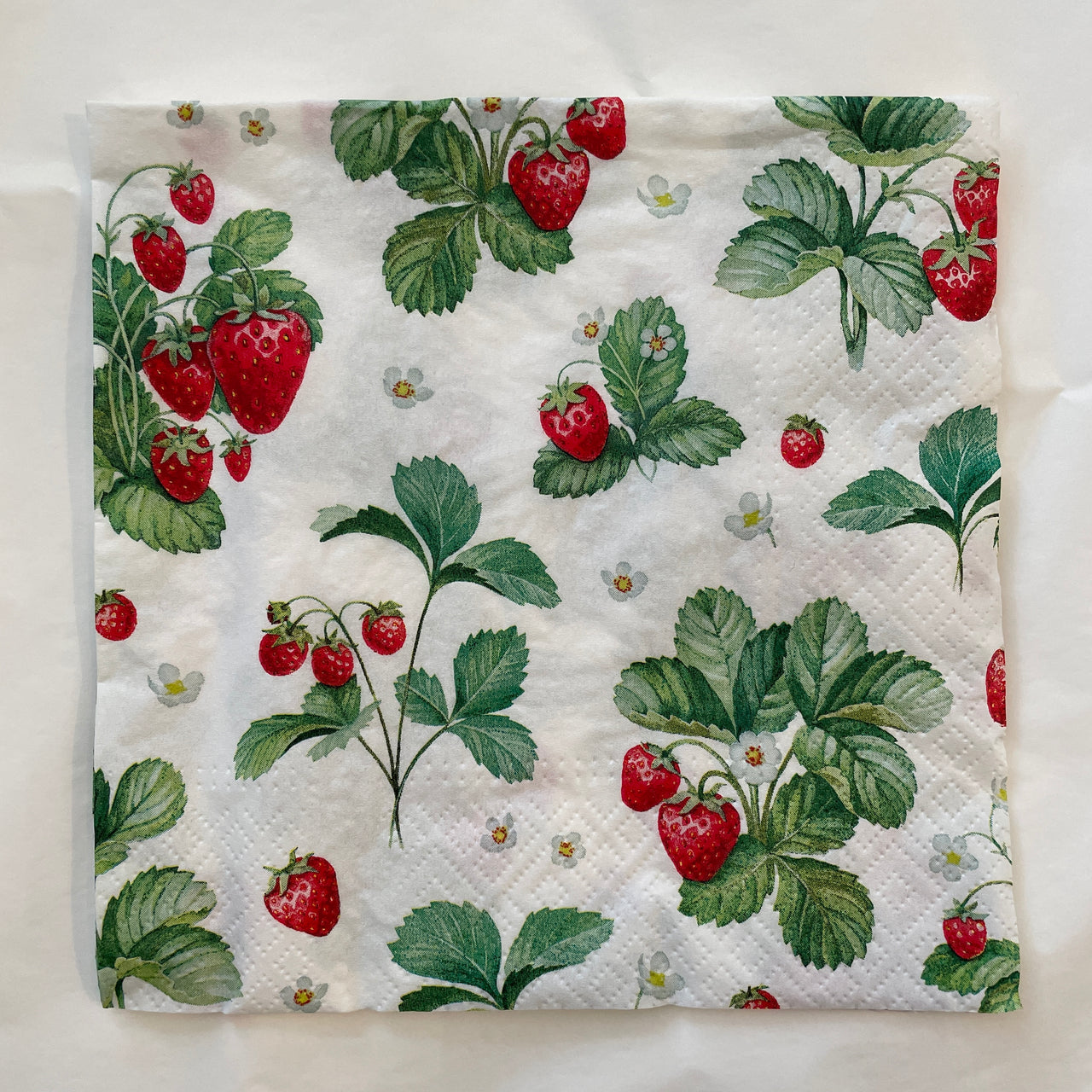 Napkin - Strawberry Pattern