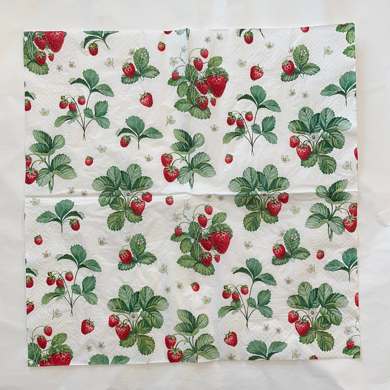 Napkin - Strawberry Pattern