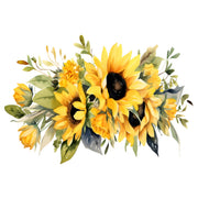 Summer Meadow 2 White Cloud Decor Transfer
