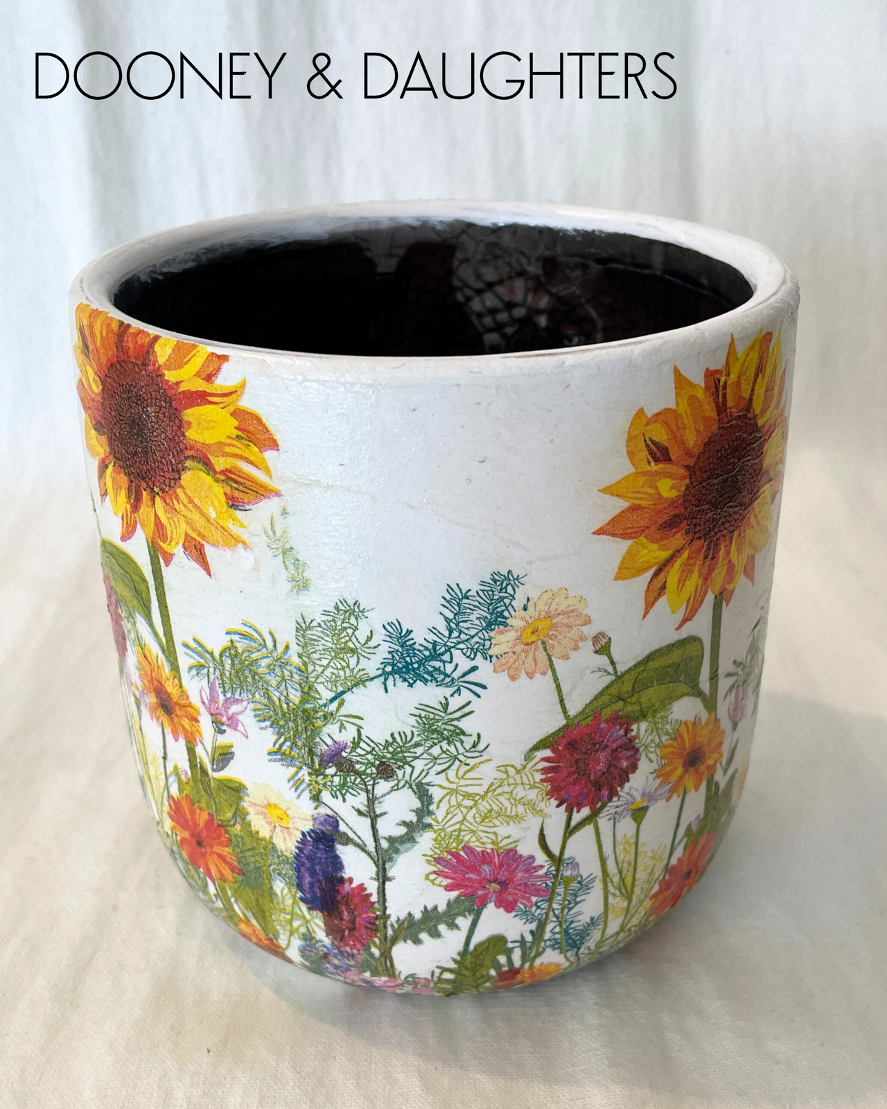 Medium Pot - Sunflower Meadow