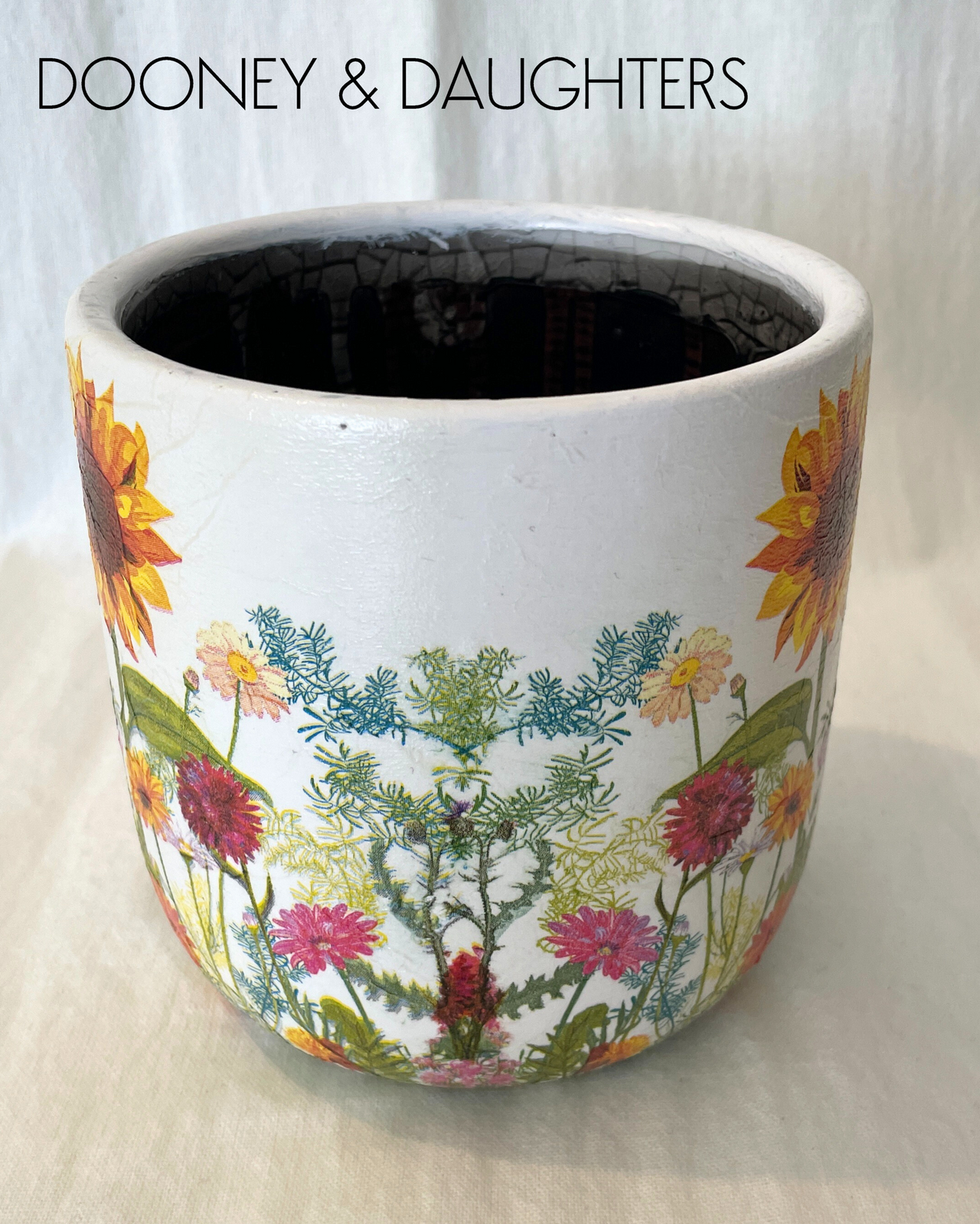Medium Pot - Sunflower Meadow
