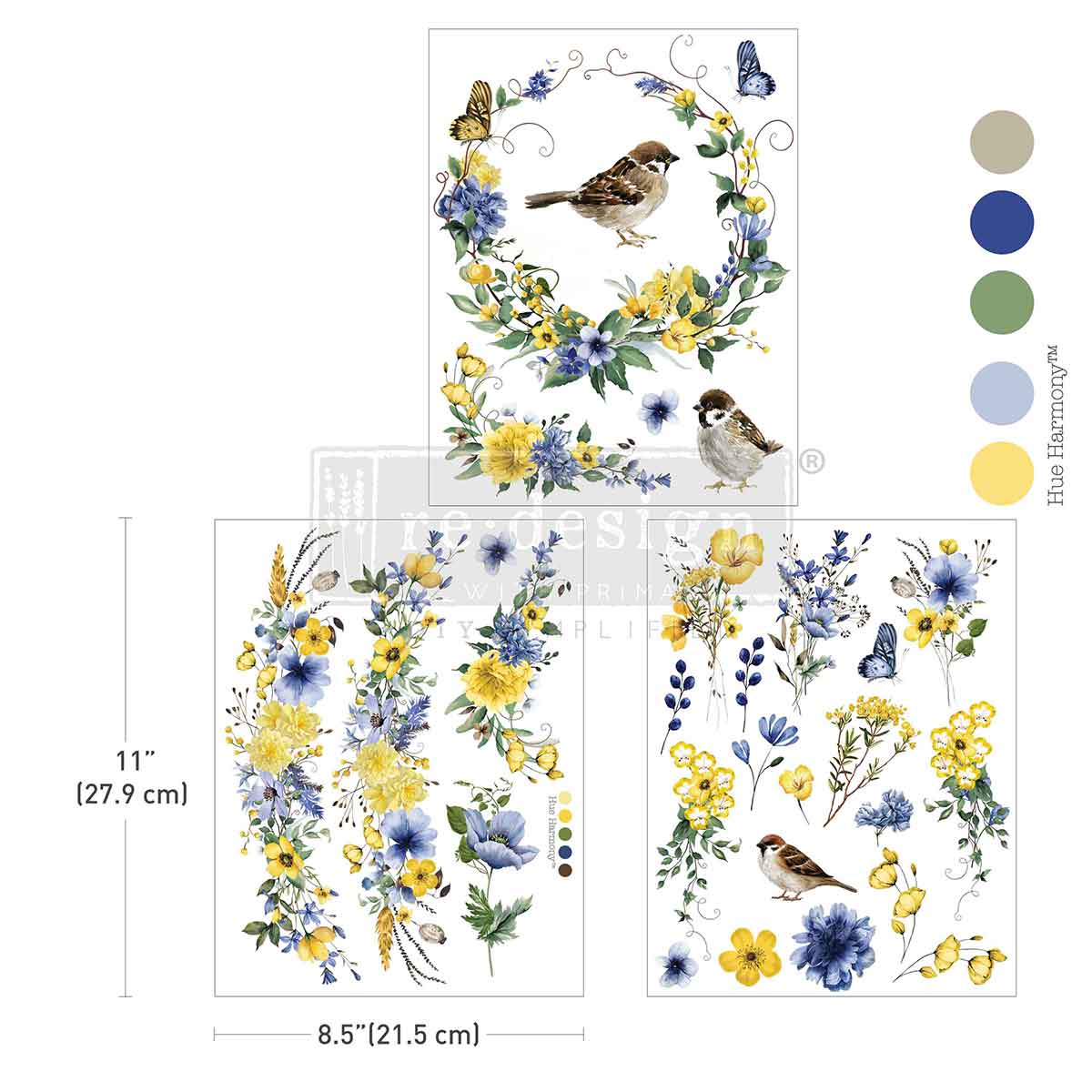 ReDesign Transfer Middy - Sunlit Aviary