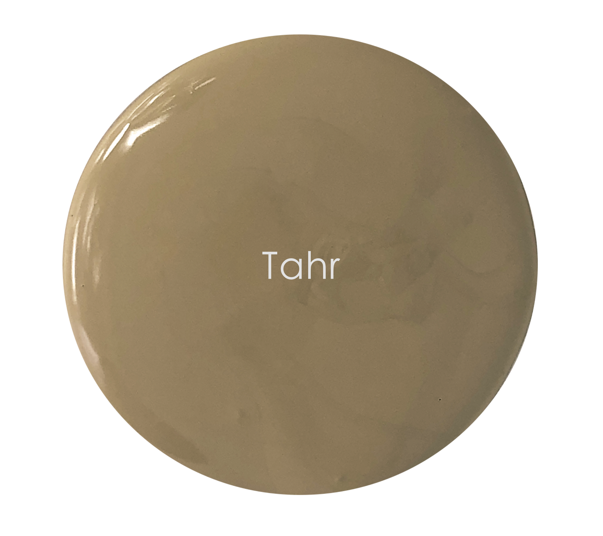Earthy neutral wall paint – Tahr colour swatch