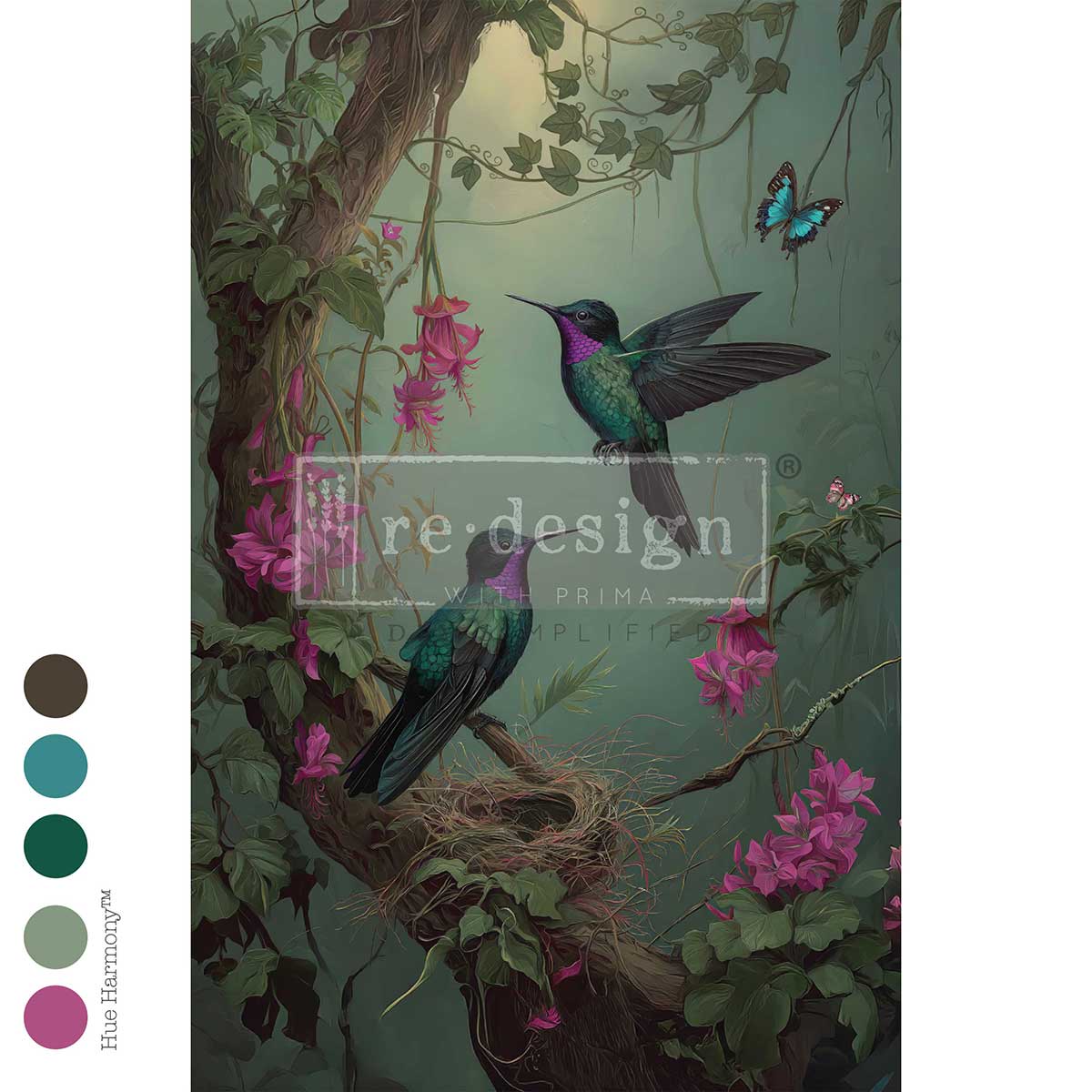 Decoupage Fiber - The Iridescent Interval