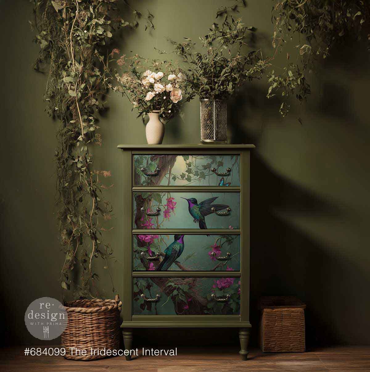 Decoupage Fiber - The Iridescent Interval