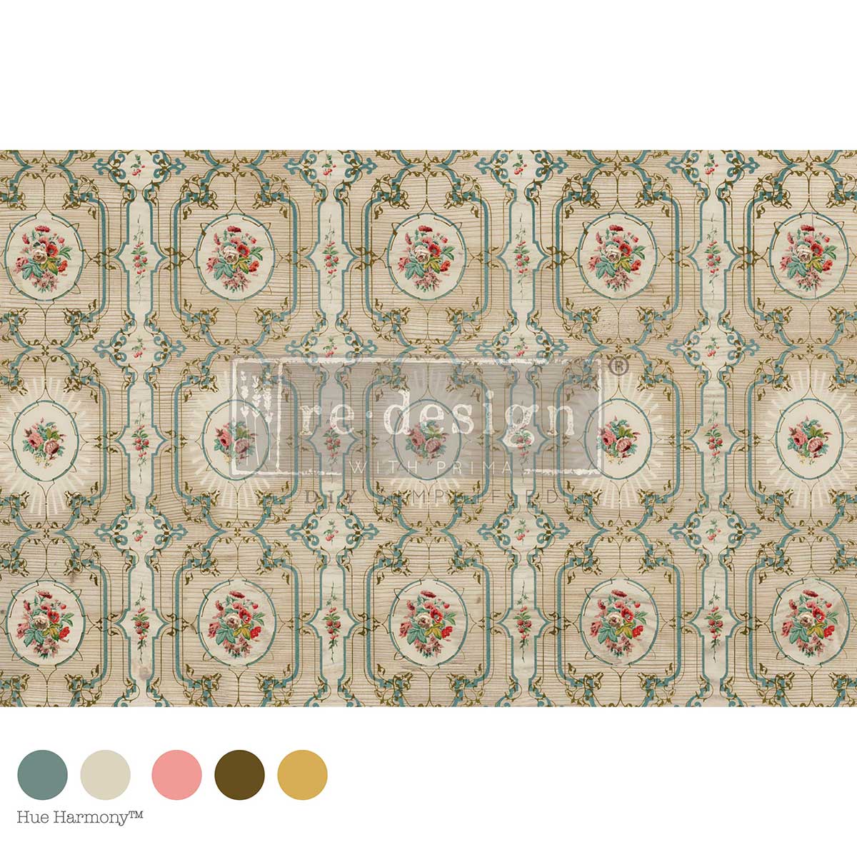 Decoupage Fiber - The Medallion Meadow