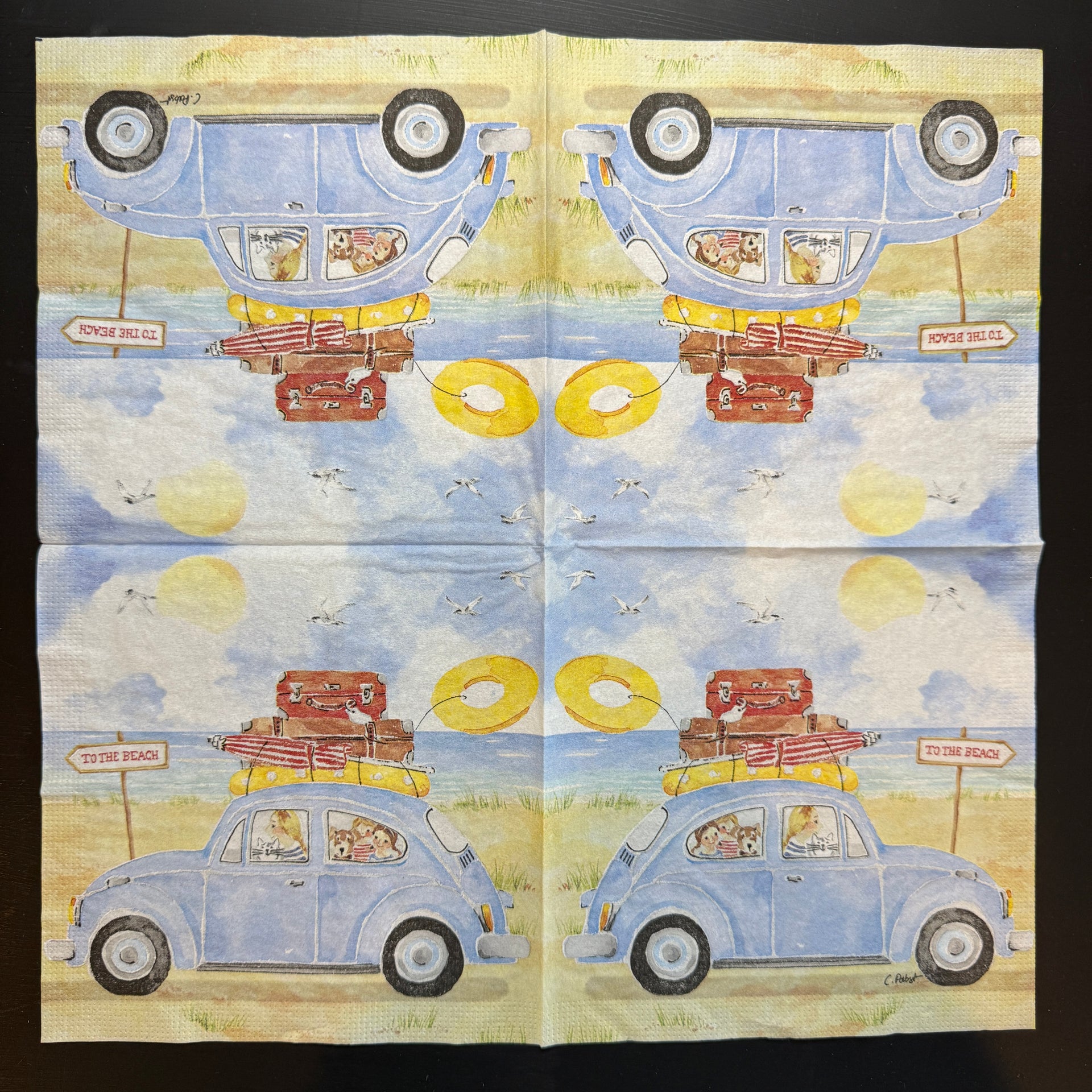 Napkin - To The Beach