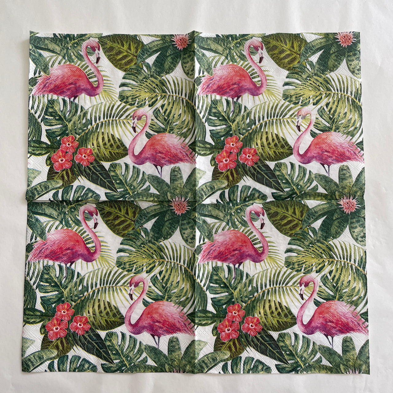 Napkin - Tropical Flamingo