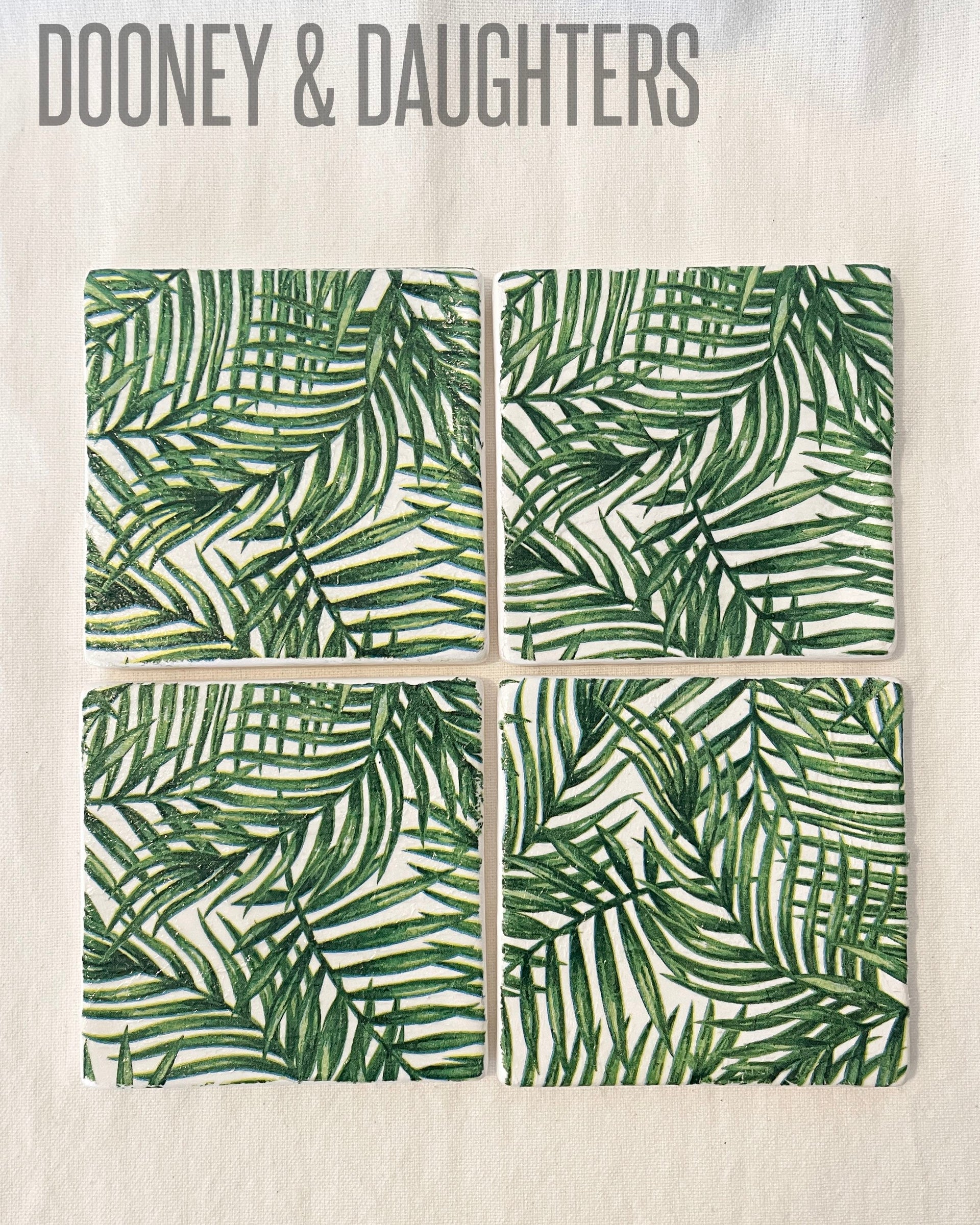 Coasters - Tropical Leaves