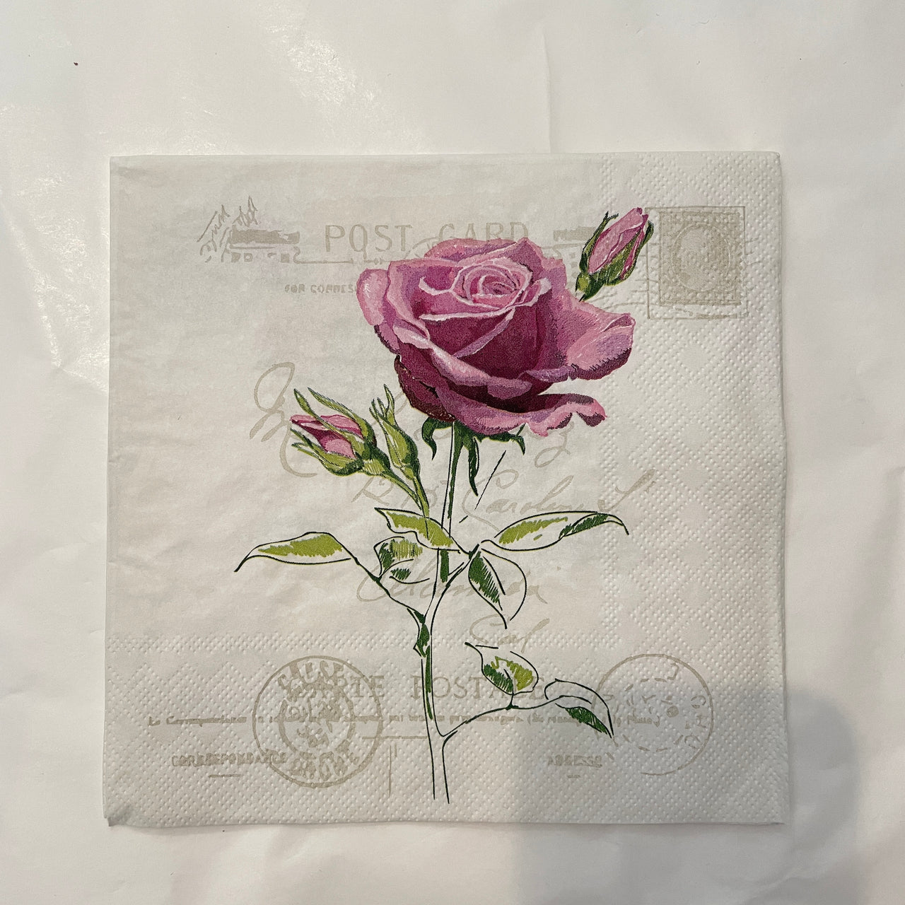 Napkin - Vintage Rose