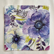 Napkin - Violet Vintage Flowers